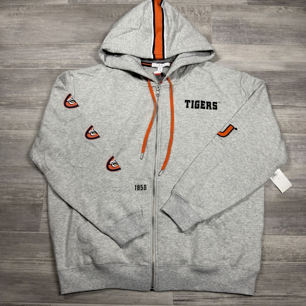 WEAR By Erin Andrews AUBURN TIGERS Full Zip Hooded Sweatshirt Women's Medium NEW